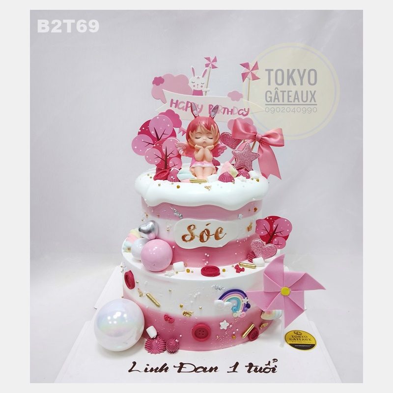 Bánh sinh nhật Giấc Mơ Hồng