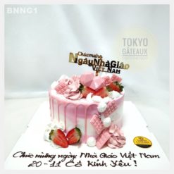 Bánh sinh nhật Pinky heart