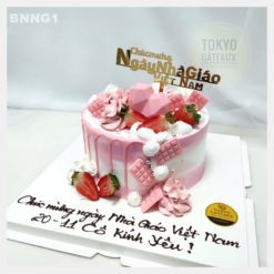 Bánh sinh nhật Pinky heart