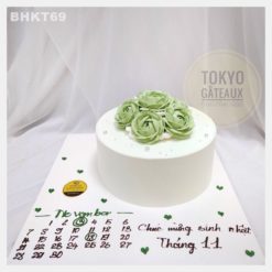 Bánh sinh nhật Calendar Flower