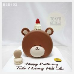 Bánh sinh nhật Gấu nâu