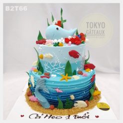 Bánh sinh nhật Cá mập