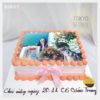 Bánh sinh nhật In ảnh nơ hồng