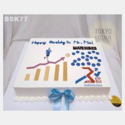 Bánh sinh nhật Bond & Stock