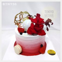 Bánh sinh nhật Hoa Tươi Macaron