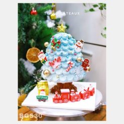 Bánh sinh nhật Candy Cane Christmas Tree