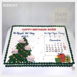 Bánh sinh nhật Noel Calendar