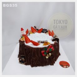 Bánh sinh nhật Christmas Tree Stump