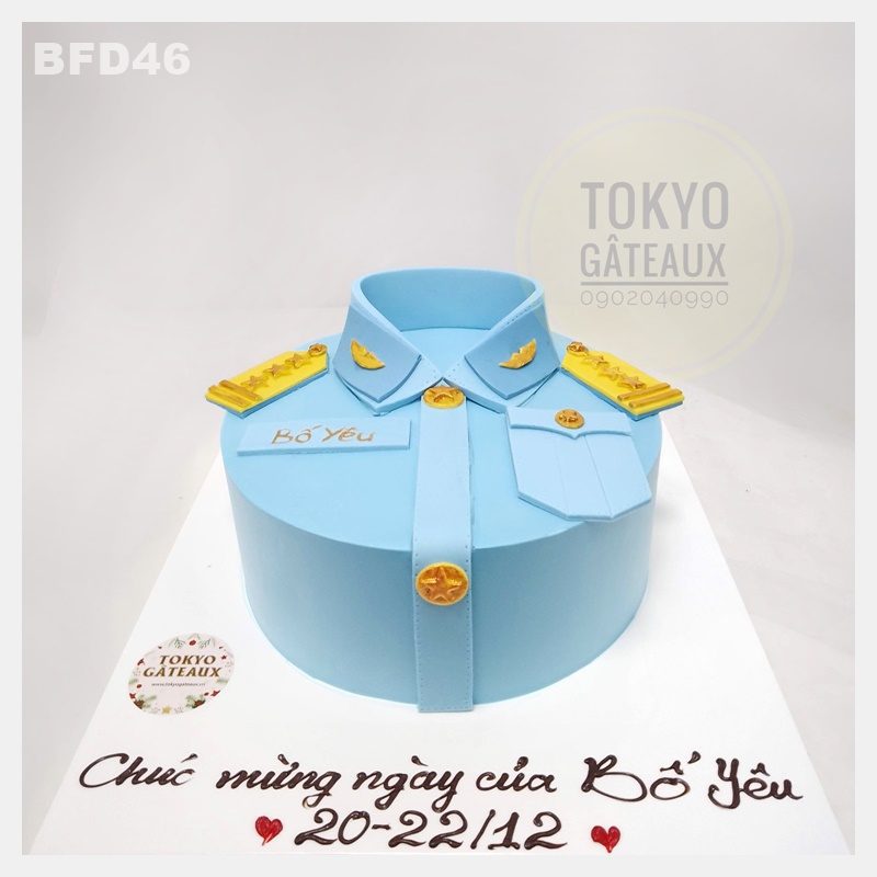 Bánh sinh nhật Màu Áo Không Quân