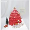Bánh sinh nhật Red Christmas Tree