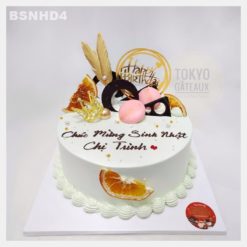 Bánh sinh nhật hiện đại matcha