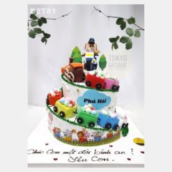 Bánh sinh nhật Candy Train