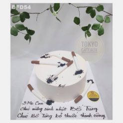 Bánh sinh nhật No Smoking