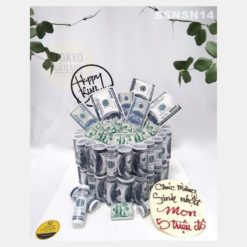 Bánh sinh nhật Dollar Bills