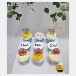 Set cupcake Anpanman