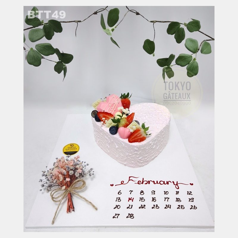 Bánh sinh nhật Bouquet Of February