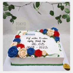 Bánh sinh nhật Hoa Kem Hiện Đại