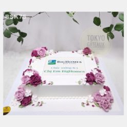 Bánh sinh nhật Hoa Hồng Tím