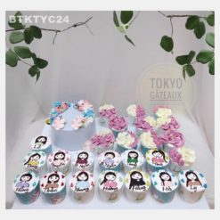 Bánh sinh nhật Cupcake Hoa