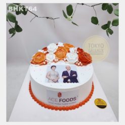 Bánh sinh nhật Hoa Kem Sang Trọng