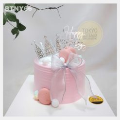 Bánh sinh nhật Macaron Nơ