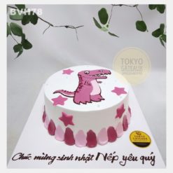 Bánh sinh nhật Khủng Long Xanh