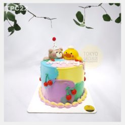 Bánh sinh nhật Gấu Và Vịt