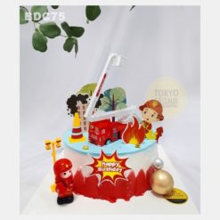Bánh sinh nhật Lính Cứu Hỏa