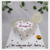 Bánh sinh nhật Trái Tim Hoa Khô