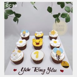 Set Cupcake Hổ Con