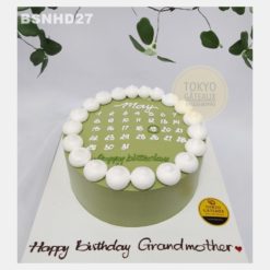 Bánh sinh nhật Lịch Xanh