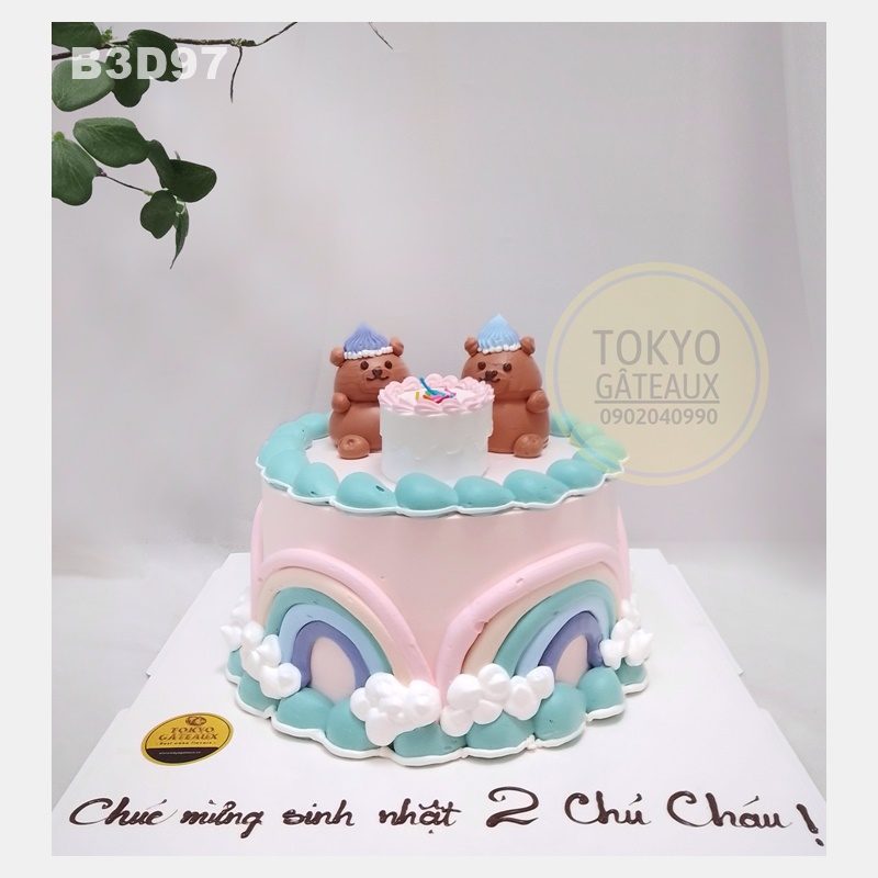 Bánh sinh nhật Rainbow Birthday