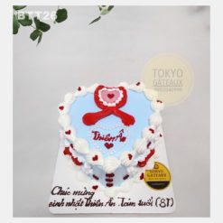 Bánh sinh nhật Trái Tim Ngọc Trai