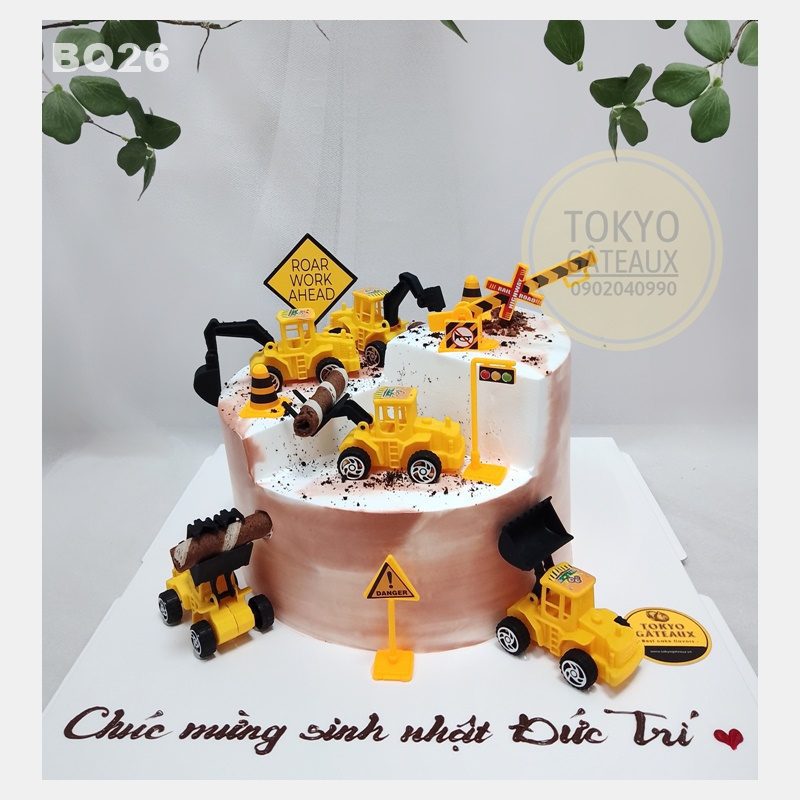 Bánh sinh nhật Tập Đoàn Máy Xúc