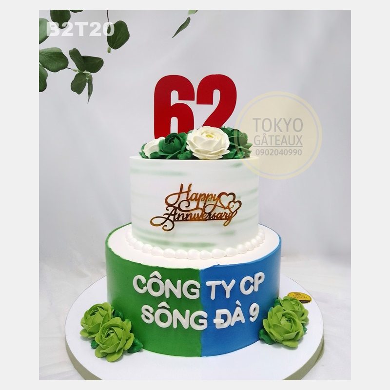 Bánh sinh nhật Half Color