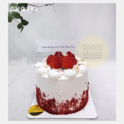 Bánh sinh nhật Flower Red Velvet