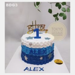 Bánh sinh nhật Xanh Ombre
