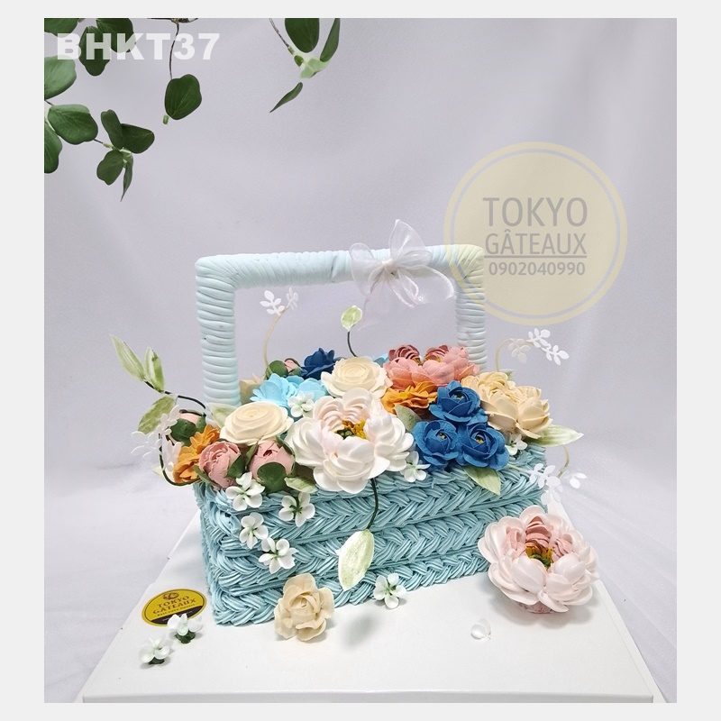 Bánh sinh nhật Lẵng Hoa Xinh