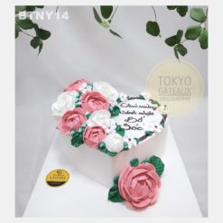 Bánh sinh nhật Trái Tim Hoa Hồng