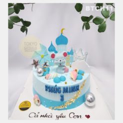 Bánh sinh nhật Bé Chuột Xanh Happy