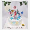 Bánh sinh nhật 5 Anh Em Siêu Nhân