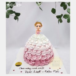 Bánh sinh nhật Công Chúa Váy Hoa