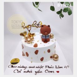 Bánh sinh nhật Gấu Brown