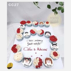 Set Cupcake Xếp Hình Số