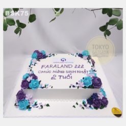 Bánh sinh nhật Hoa Hồng Tím