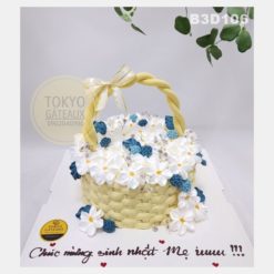 Bánh sinh nhật Giỏ Hoa Sứ