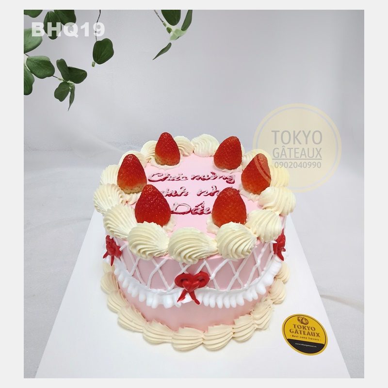 Bánh sinh nhật Dâu tây Love You