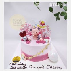 Bánh sinh nhật Bé Chuột Hồng Lucky