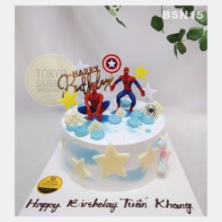 Bánh sinh nhật Bộ Đôi Siêu Nhân