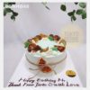 Bánh sinh nhật Matcha Cam Sấy